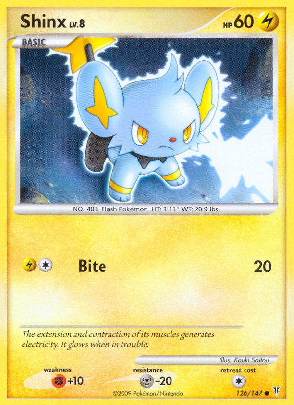 Shinx (126/147) [Platinum: Supreme Victors] | Dragon's Lair Comics and Fantasy Houston TX