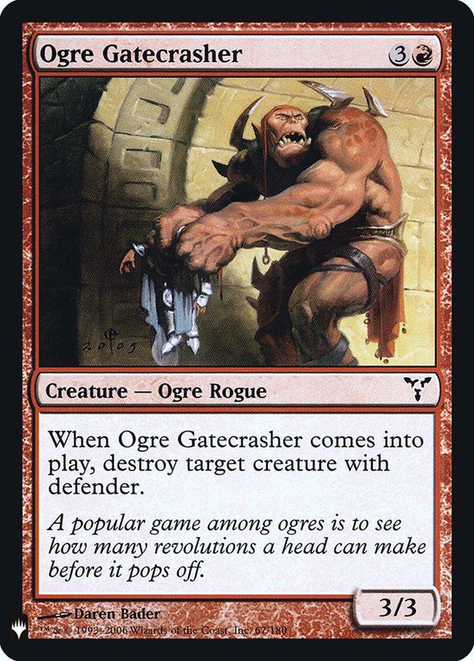 Ogre Gatecrasher [Mystery Booster] | Dragon's Lair Comics and Fantasy Houston TX