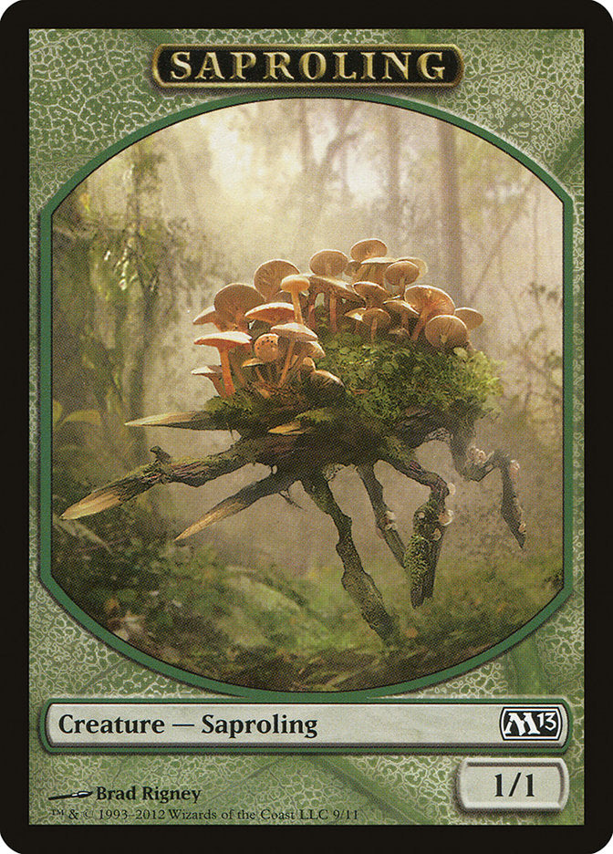 Saproling Token [Magic 2013 Tokens] | Dragon's Lair Comics and Fantasy Houston TX