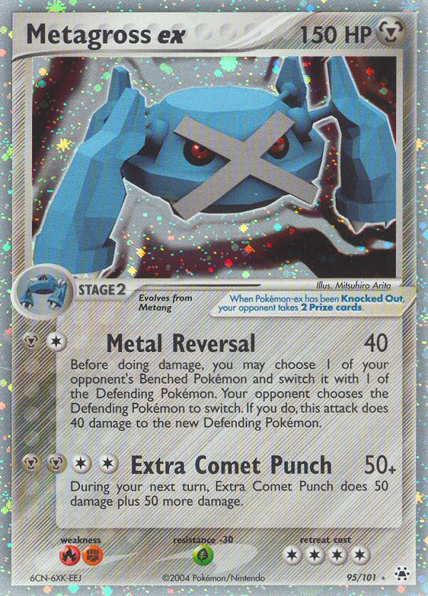 Metagross ex (95/101) [EX: Hidden Legends] | Dragon's Lair Comics and Fantasy Houston TX