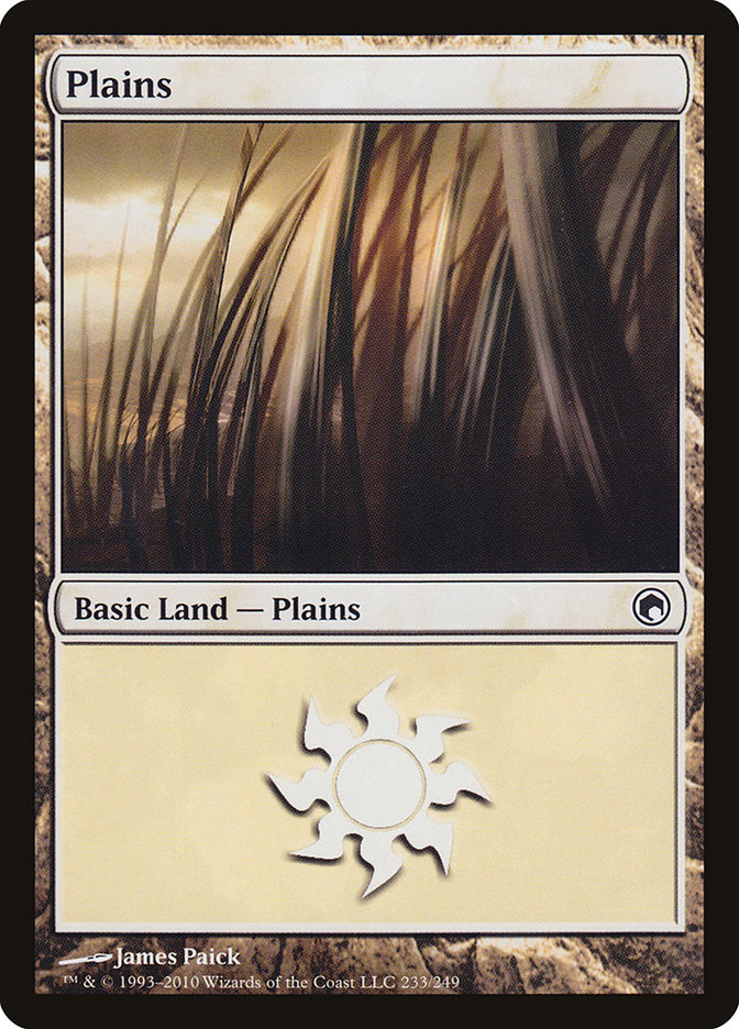 Plains (233) [Scars of Mirrodin] | Dragon's Lair Comics and Fantasy Houston TX