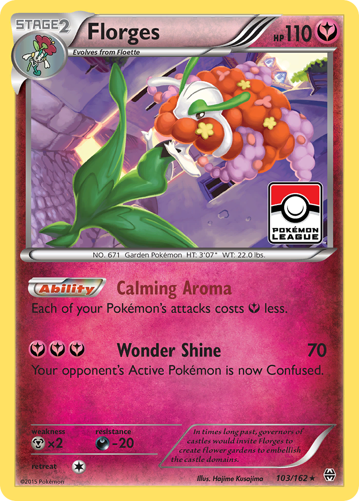 Florges (103/162) [XY: BREAKthrough] | Dragon's Lair Comics and Fantasy Houston TX