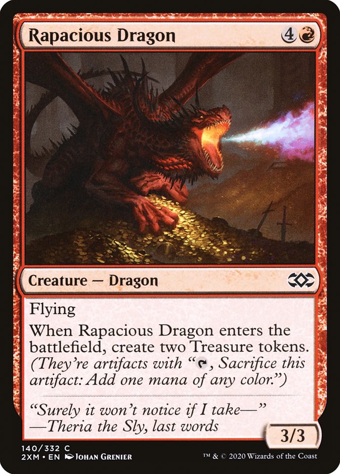 Rapacious Dragon [Double Masters] | Dragon's Lair Comics and Fantasy Houston TX