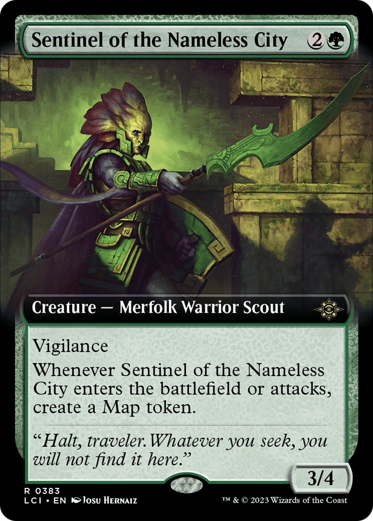 Sentinel of the Nameless City (Extended Art) [The Lost Caverns of Ixalan] | Dragon's Lair Comics and Fantasy Houston TX