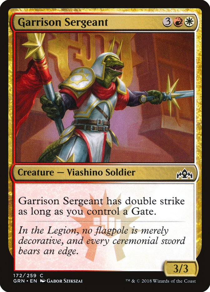 Garrison Sergeant [Guilds of Ravnica] | Dragon's Lair Comics and Fantasy Houston TX