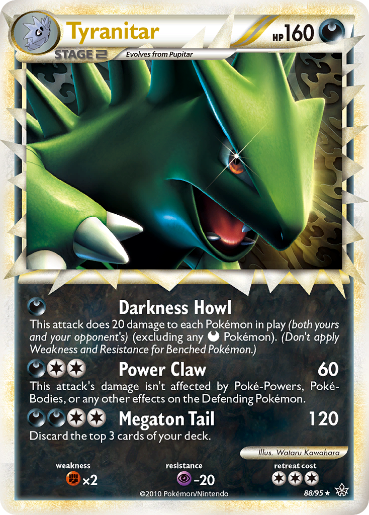 Tyranitar (88/95) [HeartGold & SoulSilver: Unleashed] | Dragon's Lair Comics and Fantasy Houston TX