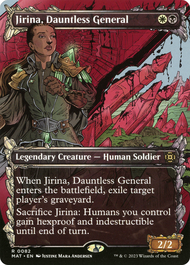 Jirina, Dauntless General (Showcase) [March of the Machine: The Aftermath] | Dragon's Lair Comics and Fantasy Houston TX