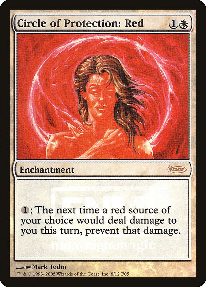 Circle of Protection: Red [Friday Night Magic 2005] | Dragon's Lair Comics and Fantasy Houston TX