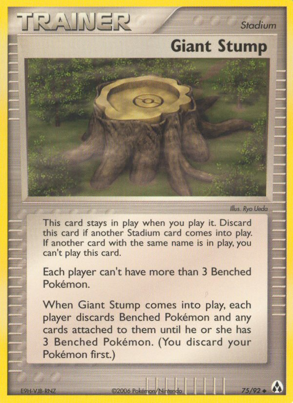 Giant Stump (75/92) [EX: Legend Maker] | Dragon's Lair Comics and Fantasy Houston TX