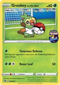 Grookey on the Ball (003/005) [Miscellaneous Cards] | Dragon's Lair Comics and Fantasy Houston TX