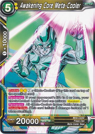 Awakening Core Meta-Cooler (BT2-106) [Union Force] | Dragon's Lair Comics and Fantasy Houston TX