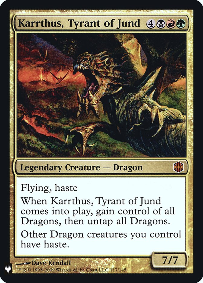 Karrthus, Tyrant of Jund [Mystery Booster] | Dragon's Lair Comics and Fantasy Houston TX