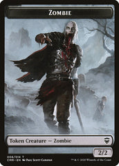 Golem // Zombie Double-Sided Token [Commander Legends Tokens] | Dragon's Lair Comics and Fantasy Houston TX