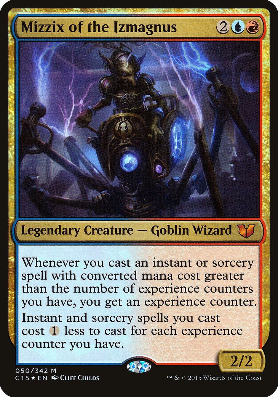 Mizzix of the Izmagnus (Oversized) [Commander 2015 Oversized] | Dragon's Lair Comics and Fantasy Houston TX