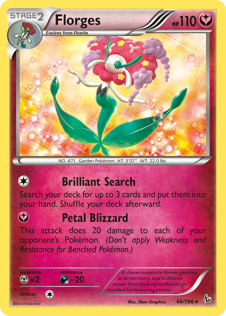 Florges (66/106) [XY: Flashfire] | Dragon's Lair Comics and Fantasy Houston TX