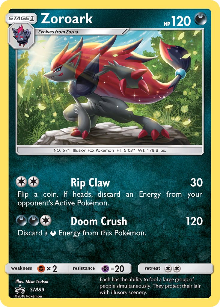 Zoroark (SM89) [Sun & Moon: Black Star Promos] | Dragon's Lair Comics and Fantasy Houston TX