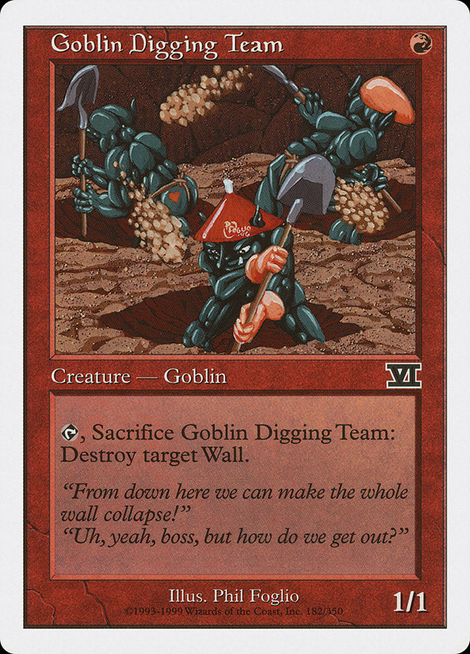 Goblin Digging Team [Classic Sixth Edition] | Dragon's Lair Comics and Fantasy Houston TX