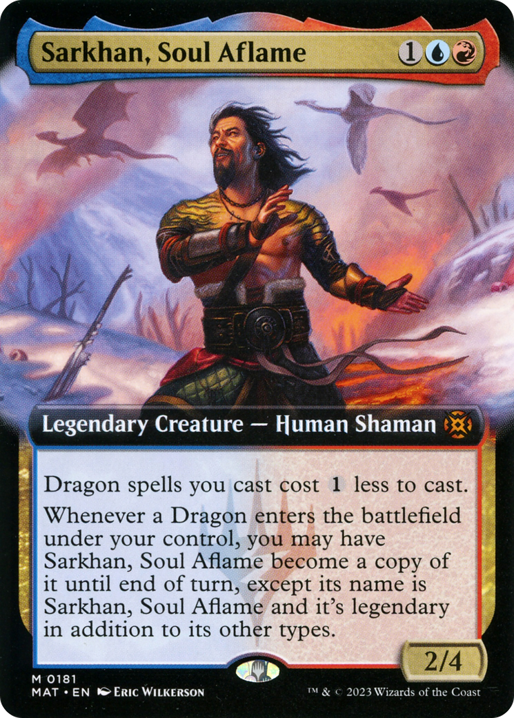 Sarkhan, Soul Aflame (Extended Art) [March of the Machine: The Aftermath] | Dragon's Lair Comics and Fantasy Houston TX