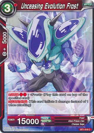 Unceasing Evolution Frost (BT1-016) [Galactic Battle] | Dragon's Lair Comics and Fantasy Houston TX