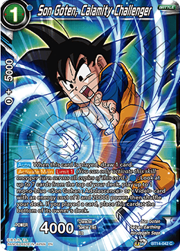 Son Goten, Calamity Challenger (BT14-042) [Cross Spirits] | Dragon's Lair Comics and Fantasy Houston TX