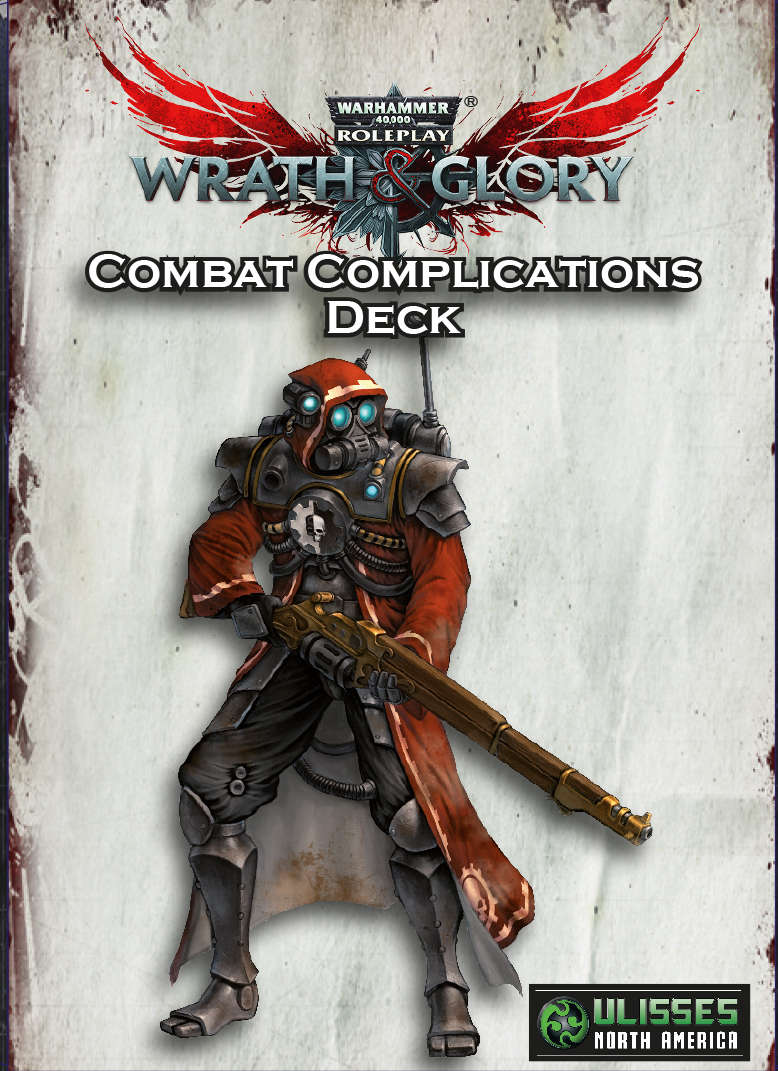 Warhammer 40k RPG: Wrath & Glory- Combat Complications Deck | Dragon's Lair Comics and Fantasy Houston TX