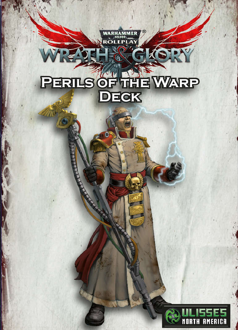 Warhammer 40k RPG: Wrath & Glory- Perils of the Warp Deck | Dragon's Lair Comics and Fantasy Houston TX