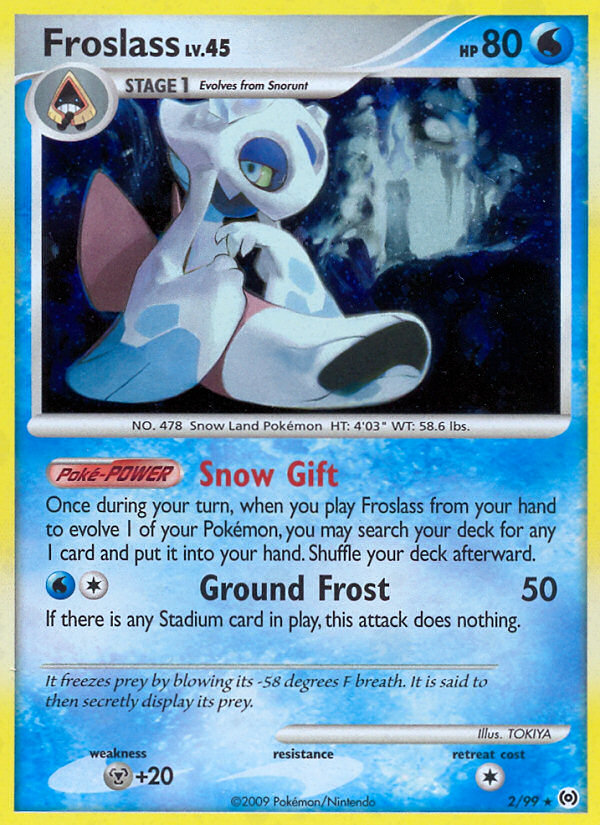 Froslass (2/99) [Platinum: Arceus] | Dragon's Lair Comics and Fantasy Houston TX