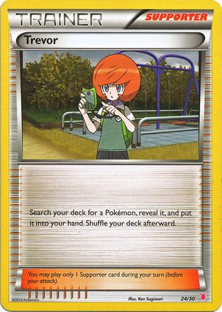 Trevor (24/30) [XY: Trainer Kit 1 - Wigglytuff] | Dragon's Lair Comics and Fantasy Houston TX