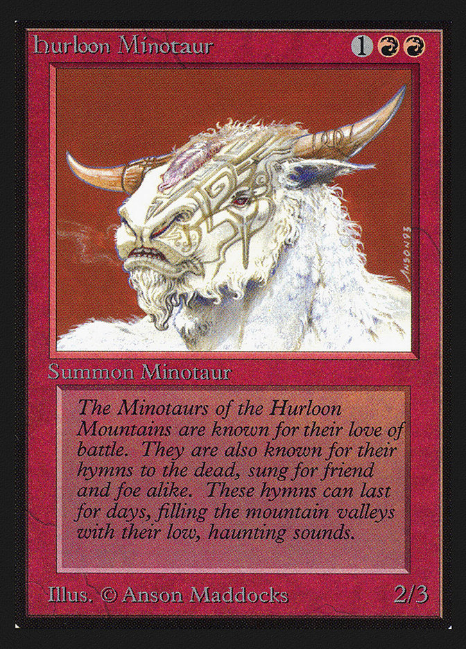 Hurloon Minotaur [Collectors' Edition] | Dragon's Lair Comics and Fantasy Houston TX