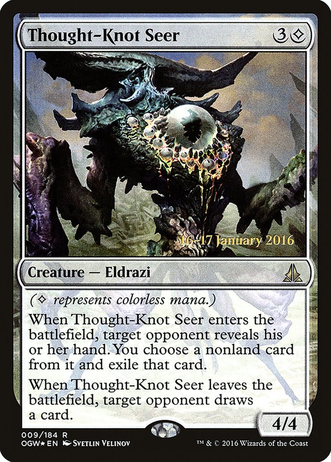 Thought-Knot Seer [Oath of the Gatewatch Prerelease Promos] | Dragon's Lair Comics and Fantasy Houston TX