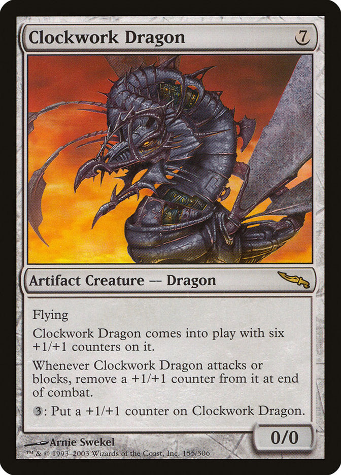 Clockwork Dragon [Mirrodin] | Dragon's Lair Comics and Fantasy Houston TX