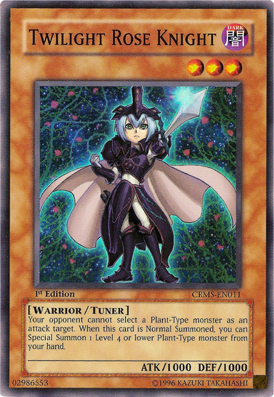 Twilight Rose Knight [CRMS-EN011] Super Rare | Dragon's Lair Comics and Fantasy Houston TX