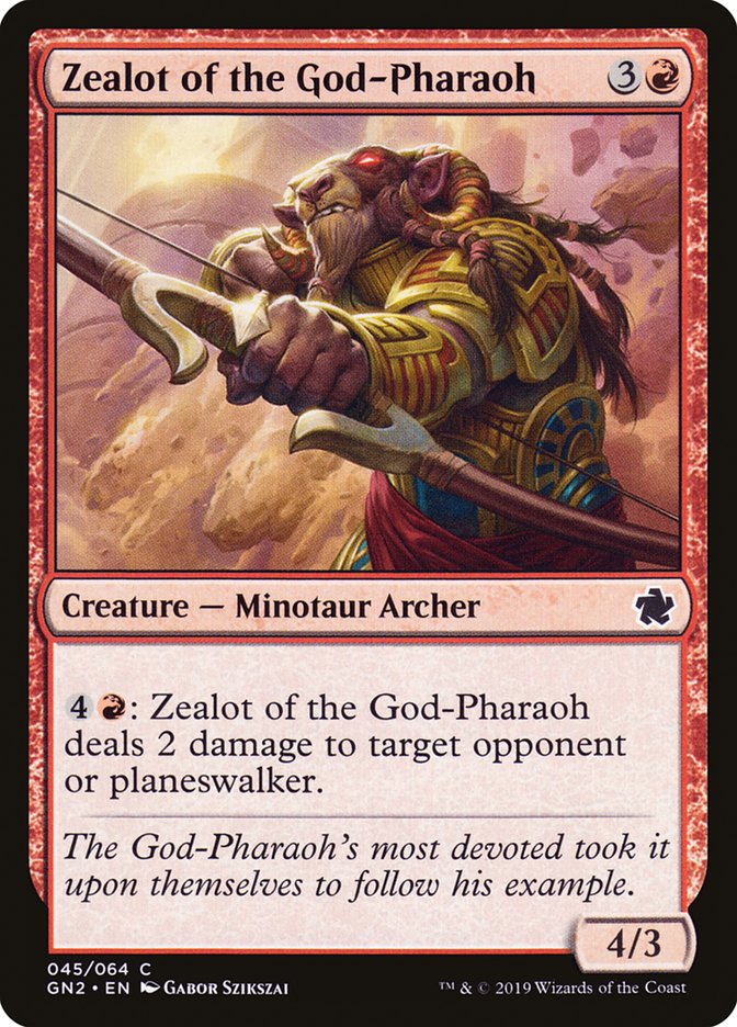 Zealot of the God-Pharaoh [Game Night 2019] | Dragon's Lair Comics and Fantasy Houston TX