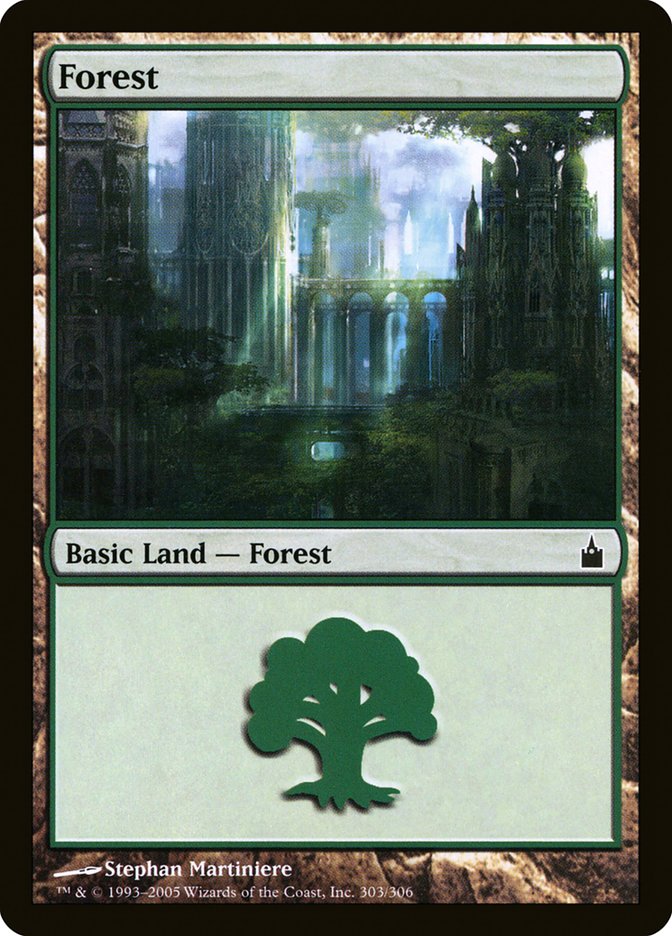 Forest (303) [Ravnica: City of Guilds] | Dragon's Lair Comics and Fantasy Houston TX