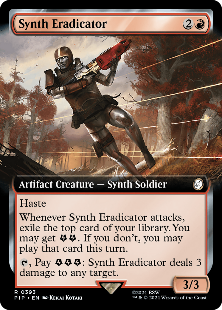 Synth Eradicator (Extended Art) [Fallout] | Dragon's Lair Comics and Fantasy Houston TX