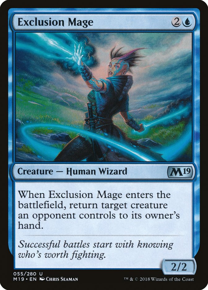 Exclusion Mage [Core Set 2019] | Dragon's Lair Comics and Fantasy Houston TX