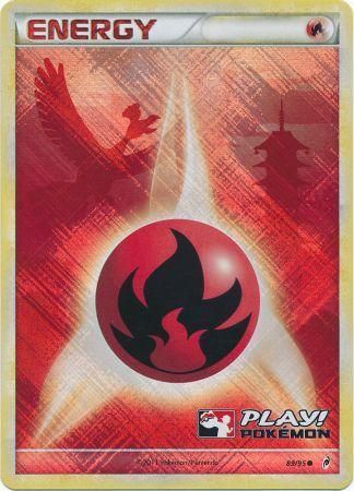 Fire Energy (89/95) (Play Pokemon Promo) [HeartGold & SoulSilver: Call of Legends] | Dragon's Lair Comics and Fantasy Houston TX