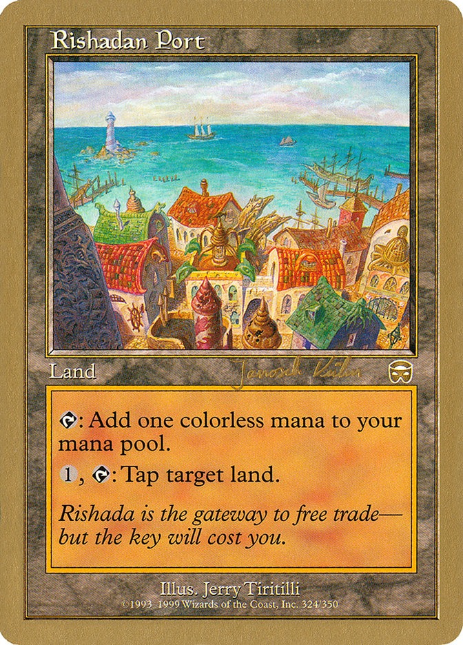 Rishadan Port (Janosch Kuhn) [World Championship Decks 2000] | Dragon's Lair Comics and Fantasy Houston TX