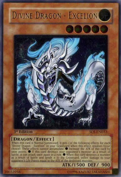 Divine Dragon - Excelion (UTR) [SOI-EN033] Ultimate Rare | Dragon's Lair Comics and Fantasy Houston TX