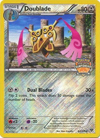 Doublade (84/146) (Regional Championship Promo) [XY: Base Set] | Dragon's Lair Comics and Fantasy Houston TX