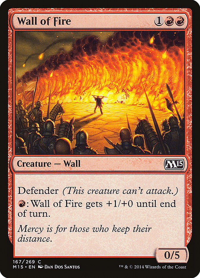 Wall of Fire [Magic 2015] | Dragon's Lair Comics and Fantasy Houston TX