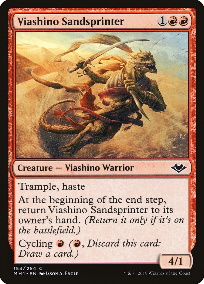 Viashino Sandsprinter [Modern Horizons] | Dragon's Lair Comics and Fantasy Houston TX