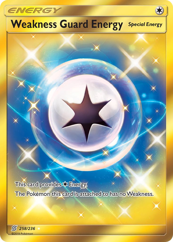 Weakness Guard Energy (258/236) [Sun & Moon: Unified Minds] | Dragon's Lair Comics and Fantasy Houston TX