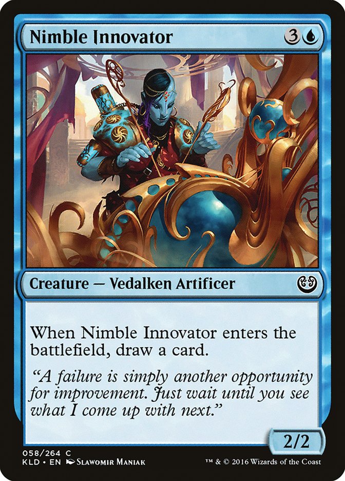 Nimble Innovator [Kaladesh] | Dragon's Lair Comics and Fantasy Houston TX