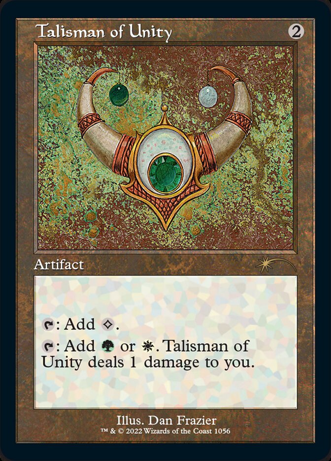 Talisman of Unity (Foil Etched) [Secret Lair Drop Series] | Dragon's Lair Comics and Fantasy Houston TX