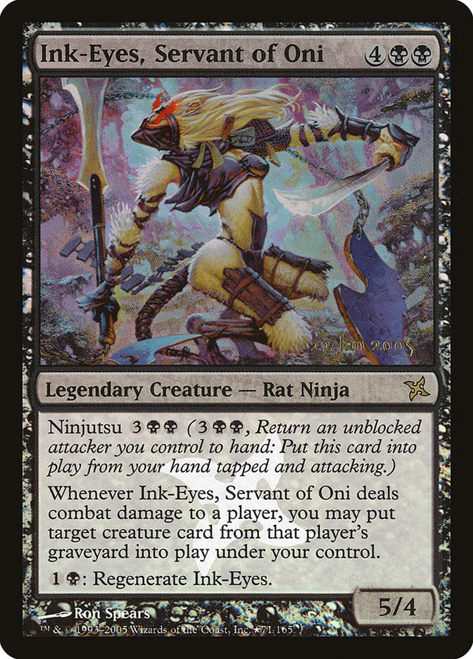 Ink-Eyes, Servant of Oni [Betrayers of Kamigawa Promos] | Dragon's Lair Comics and Fantasy Houston TX