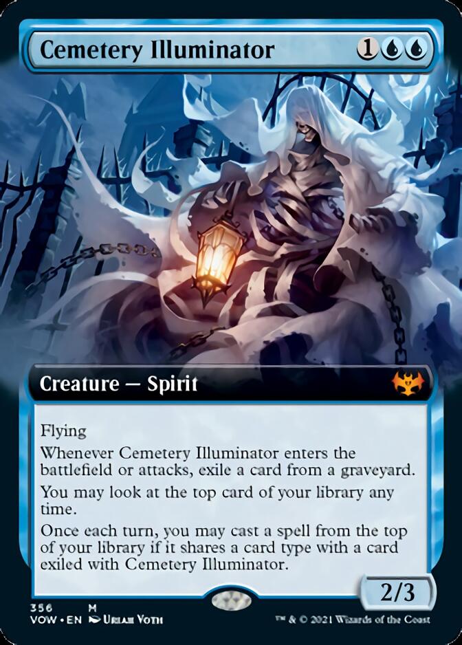 Cemetery Illuminator (Extended Art) [Innistrad: Crimson Vow] | Dragon's Lair Comics and Fantasy Houston TX