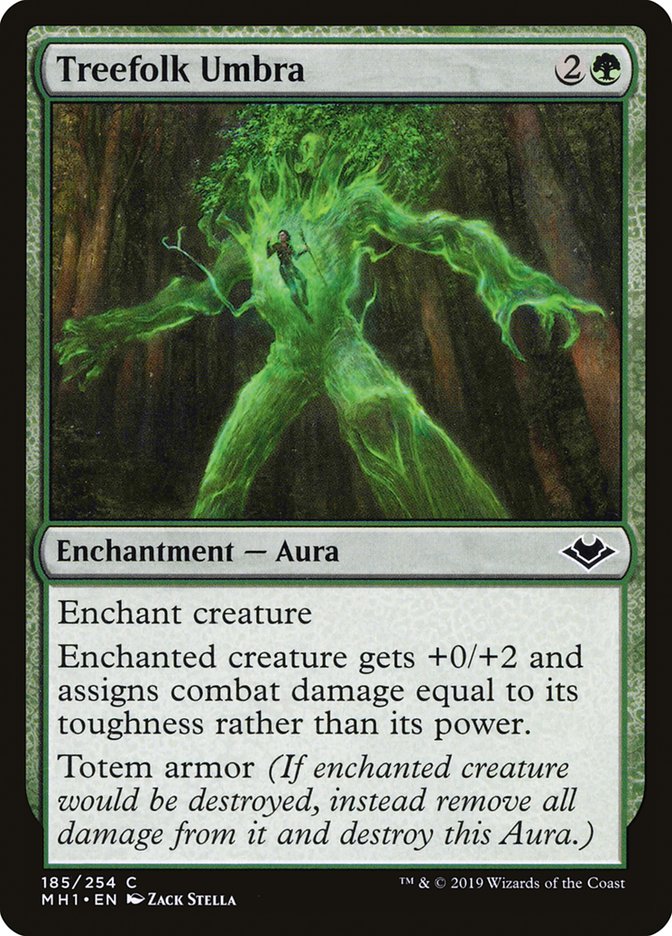 Treefolk Umbra [Modern Horizons] | Dragon's Lair Comics and Fantasy Houston TX
