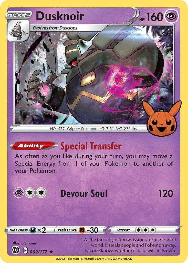 Dusknoir (062/172) [Trick or Trade] | Dragon's Lair Comics and Fantasy Houston TX