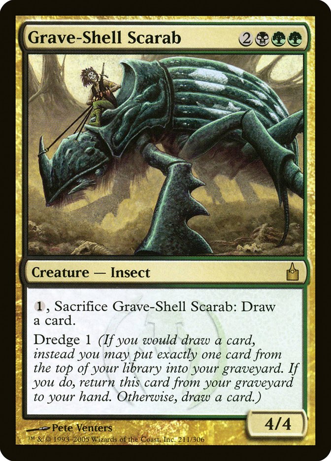 Grave-Shell Scarab [Ravnica: City of Guilds] | Dragon's Lair Comics and Fantasy Houston TX